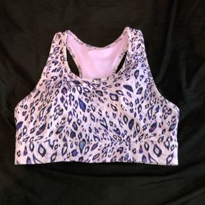 Cheetah Print Sports Bra